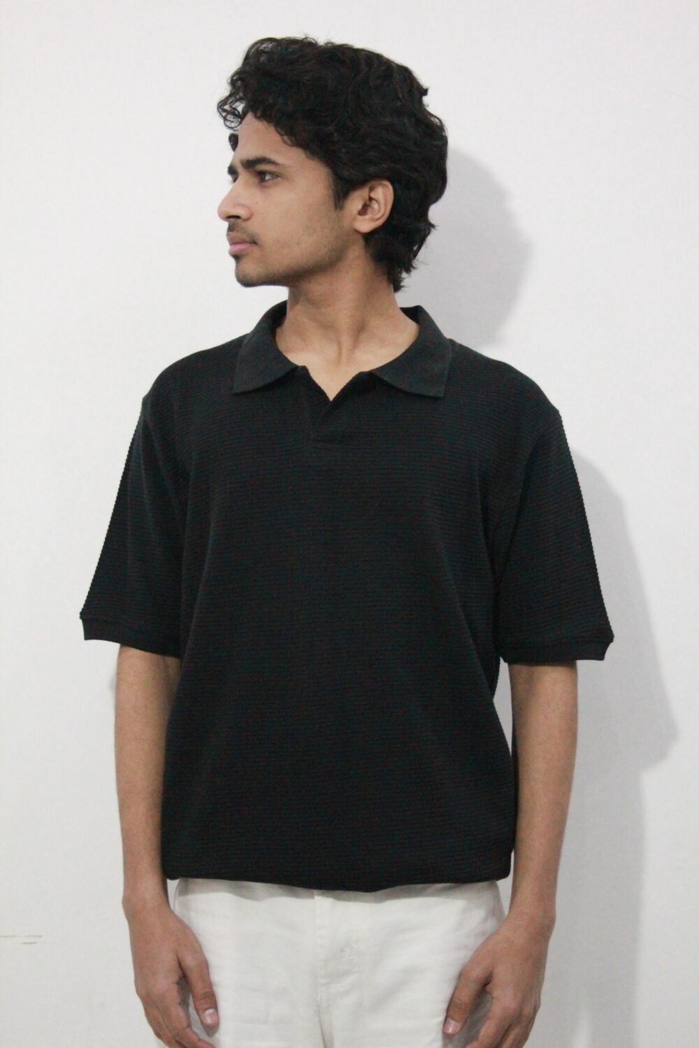 Black Polo Shirt - Image 6