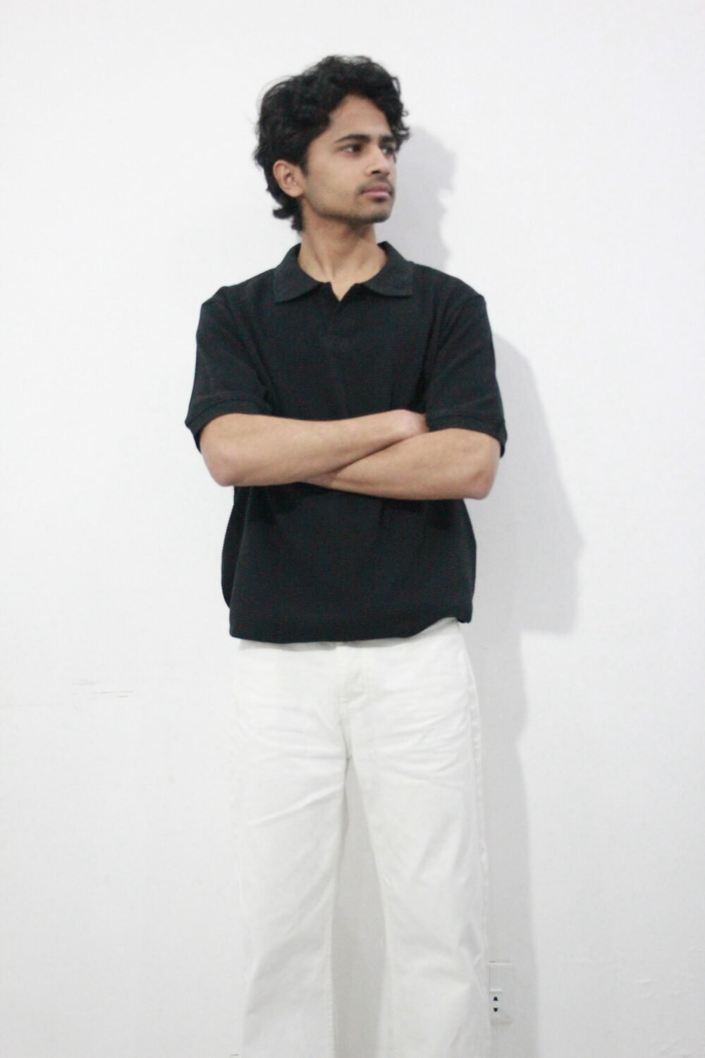 Black Polo Shirt - Image 3