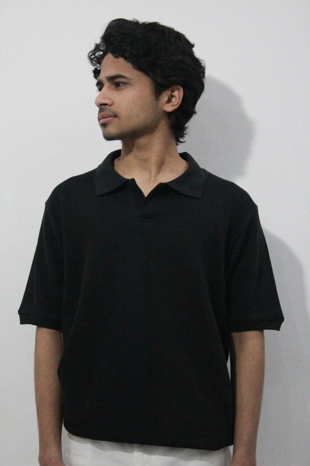 Black Polo Shirt - Image 5