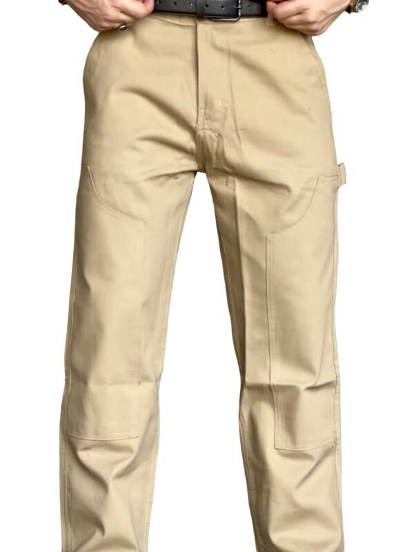 Classic khaki cargo pants